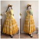 Miss Point Sunflower Gardening Deluxe JSK(Reservation/2 Colours/Full Payment Without Shipping)